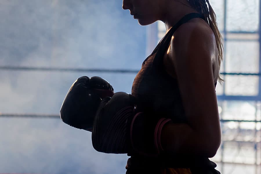 暗闇ボクシング イメージ