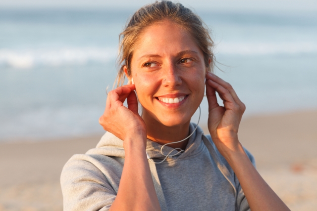 音楽を聴いてエクササイズを効率よく！ | ボクシングフィットネスジム NOA イメージ