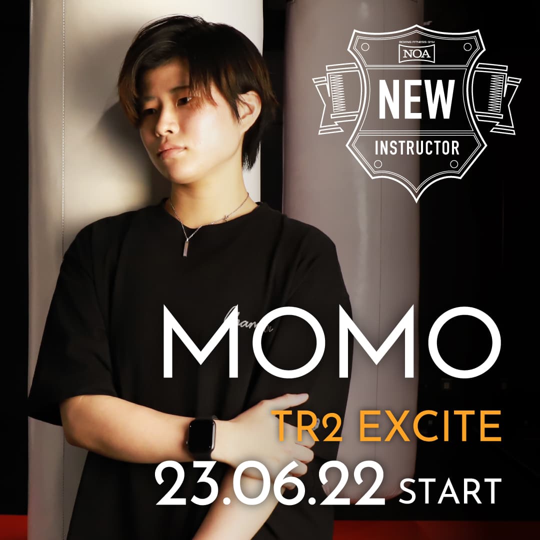 【NEW INSTRUCTOR】MOMO｜TR2 EXCITE    